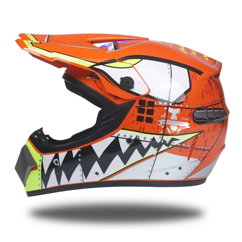 MSUEFKD Лидер продаж мотокросс шлем ATV мотоциклетный шлем Para Moto Casco внедорожные грязи Горные Шлем для езды на мотоцикле, в горошек - Цвет: 18