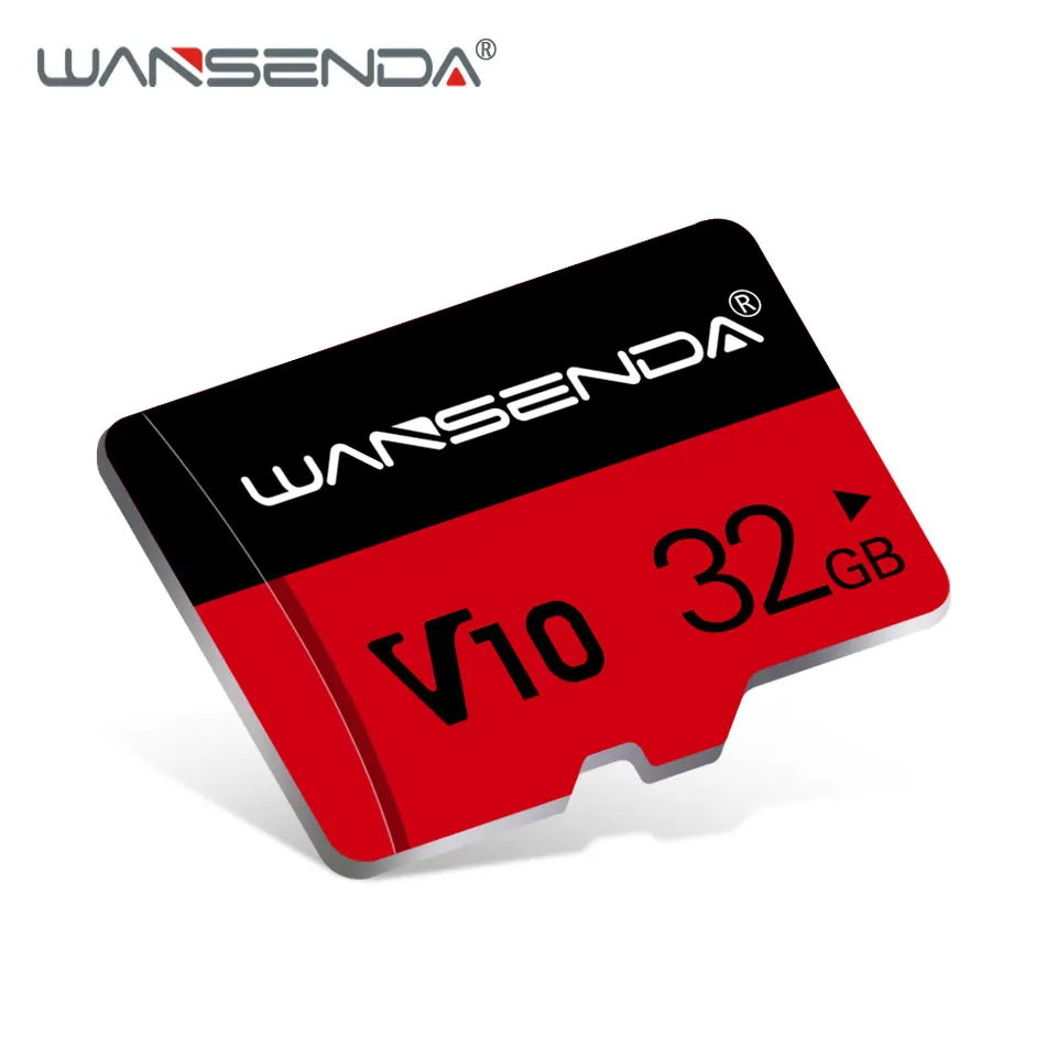 wansenda v30 memory card 128gb 64gb 32gb 16gb 8gb tf card class10 v10 mini flash memory card for smartphone free global shipping