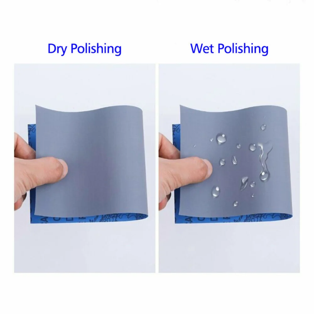 

Automotive Sandpaper Metal Tensile resistant Replacement Polishing 51Pcs