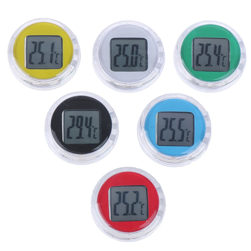 1 шт. Мини водонепроницаемый цифровой термометр для мотоцикла водонепроницаемые