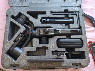 MOZA Aircross 2 3 оси ручной карданный стабилизатор 3,2 кг Полезная нагрузка DSLR беззеркальная камера sony A6000 RX100 A7 серии панорамная