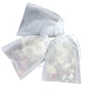 Пустые чайные пакетики 5x7 см, 100 шт.лот, с завязкой, Запаянные, из фильтровальной бумаги, для травяного рассыпного чая