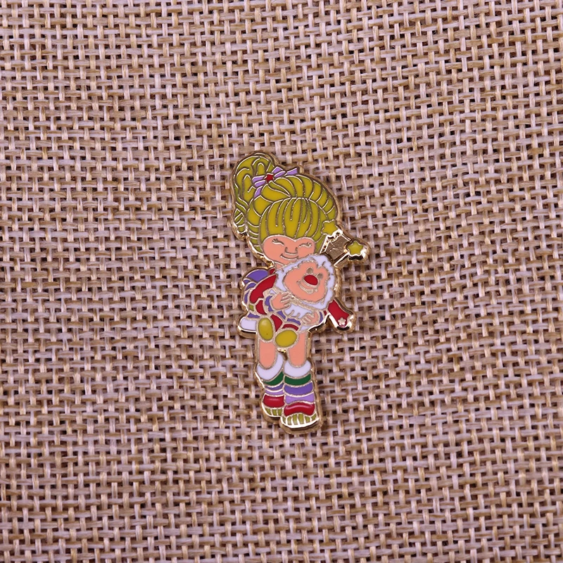 Мультяха Яркая Радуга яркий значок Ретро 80s мультфильм большой разговор