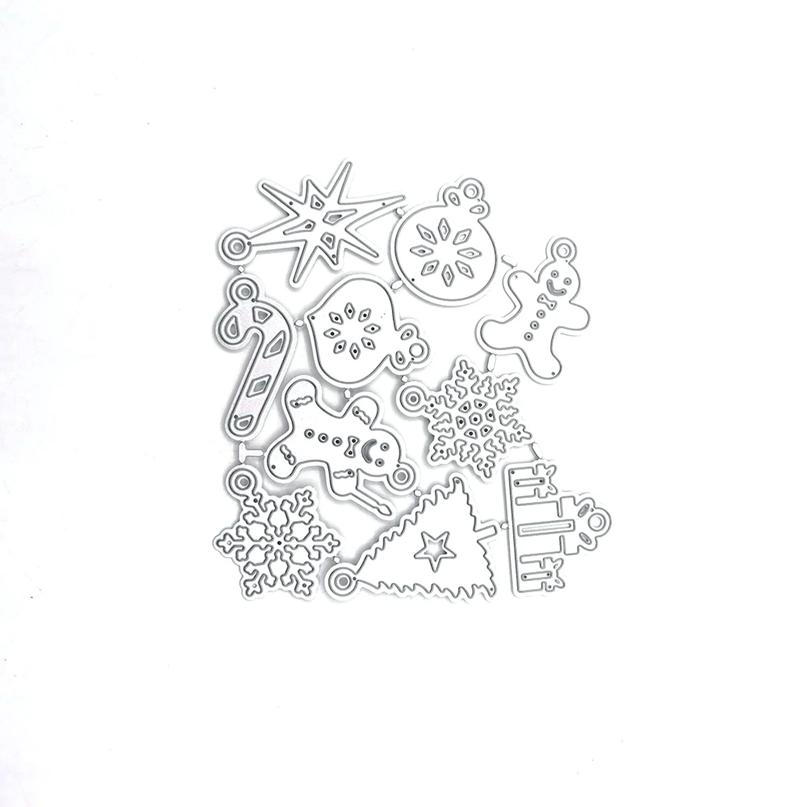 

1pc Christmas Accessories Stencil Cutting Dies Scrapbooking Die Album Card sliver