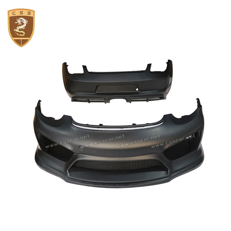 GT4 стиль FRP передний бампер задний диффузор спойлер Крылья комплект кузова