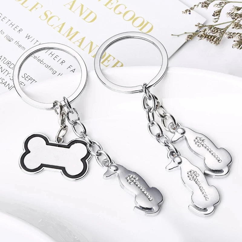 

Labrador keychain key ring dog key chain key holder cute portachiavi chaveiro llaveros hombre bag charm