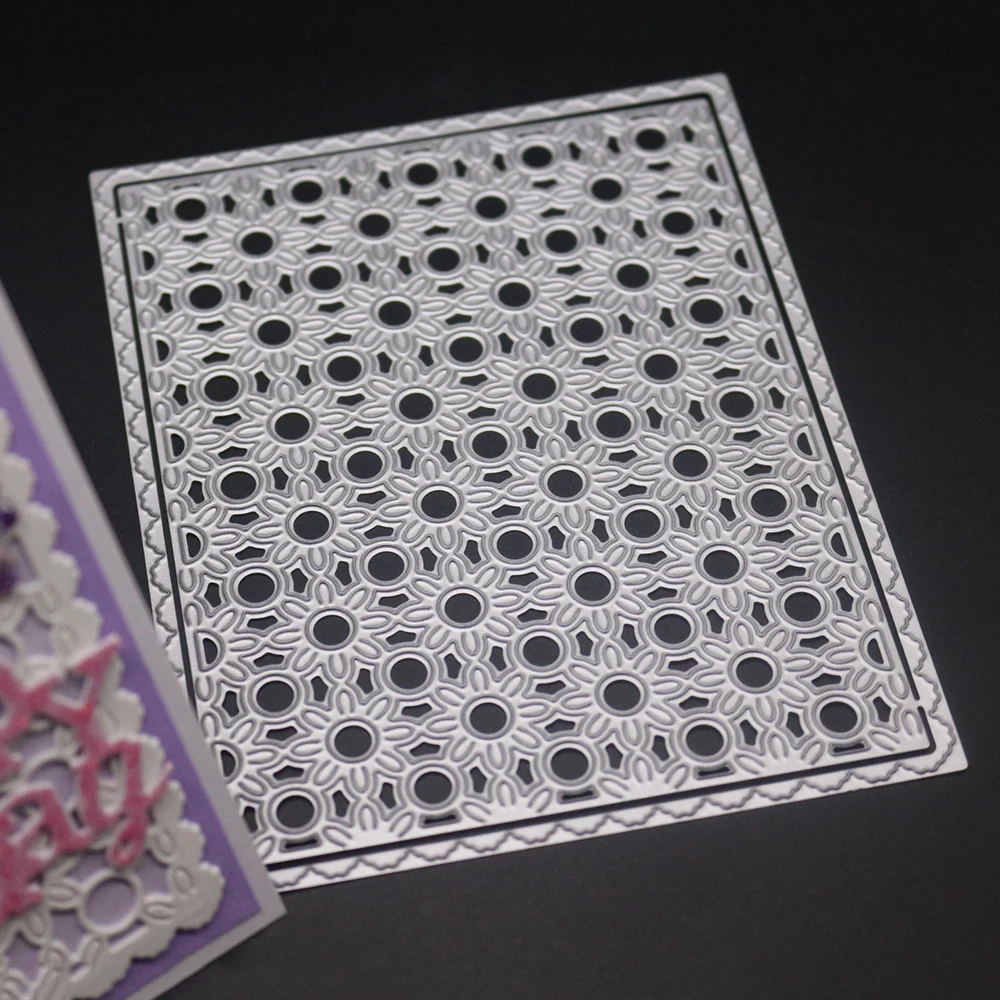 Square Hollow Out Frame Metal Cutting Dies Stencils Decorative Border for Art Paper Embossing Card Scrapbooking DIY Decoration |