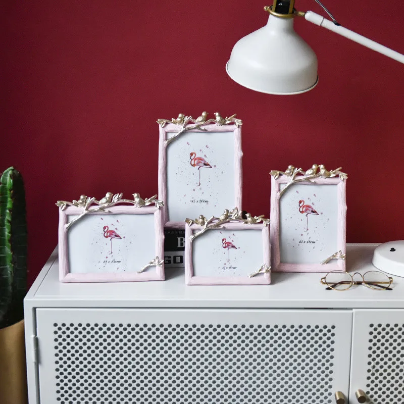 Фоторамка из смолы в ретро стиле креативное винтажное 3D изображение дерева с