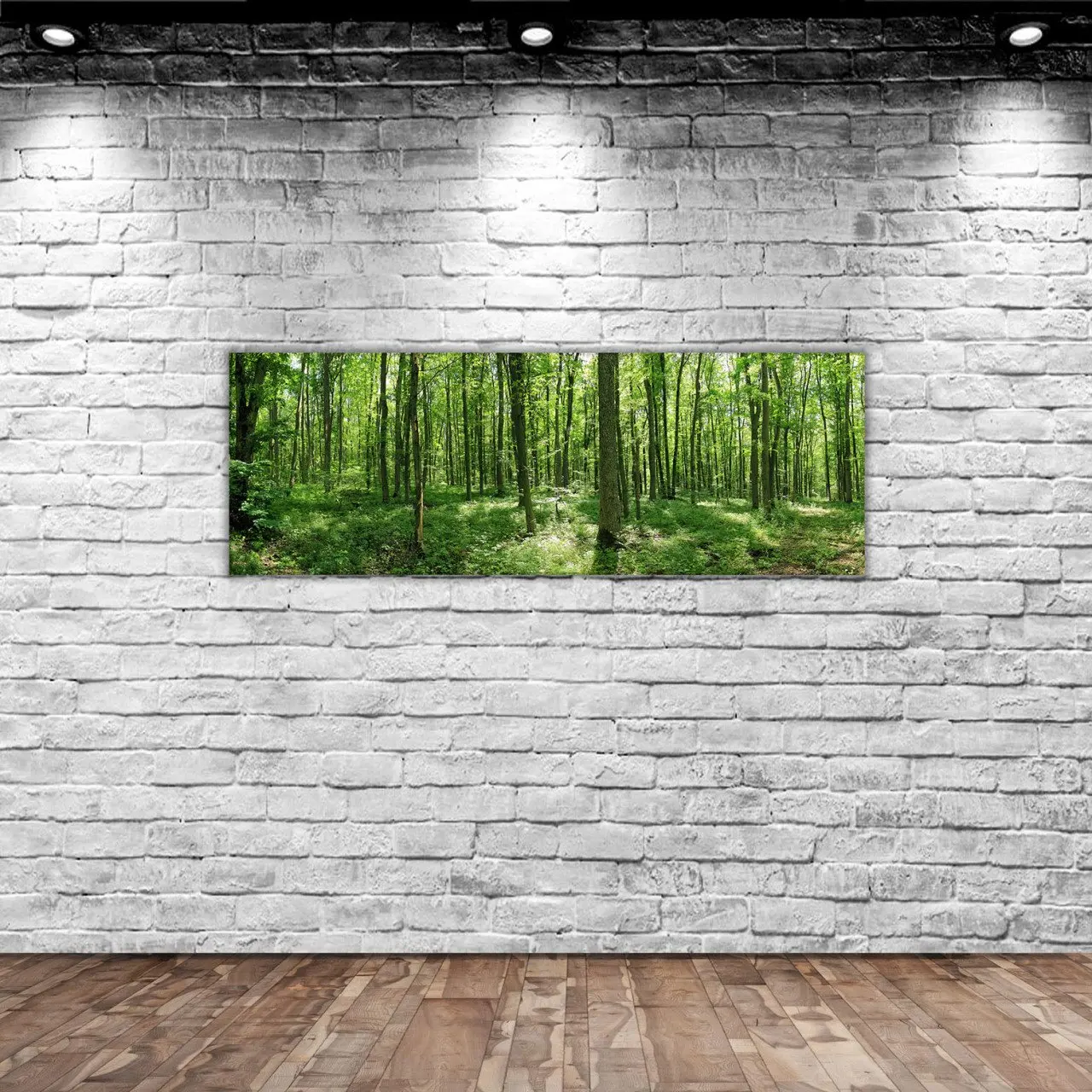 

BK Home Forest View Panorama Canvas Table 100x35cm-1