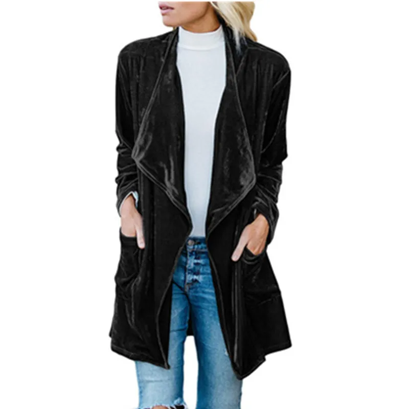 Новинка Осень зима 2020 женский кардиган в европейском и американском стиле куртка