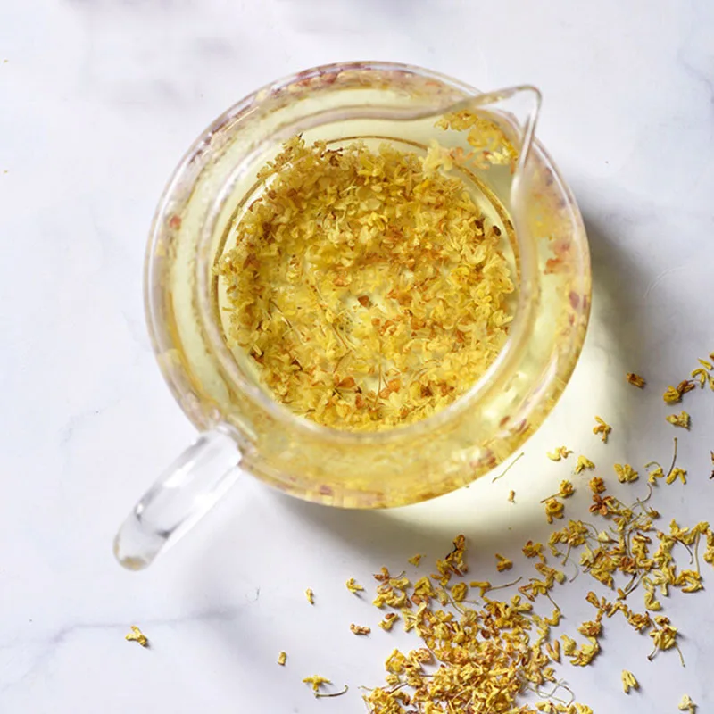 Цветок османтус сушеные лепестки натуральные новые цветы свежий аромат корицы gui