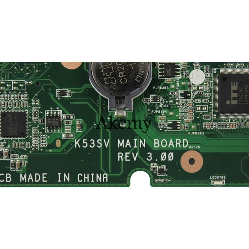 Akemy K53SV материнская плата для ноутбука ASUS K53SM K53SC K53SJ тест оригинальная с 3.0USB REV 2 1/2