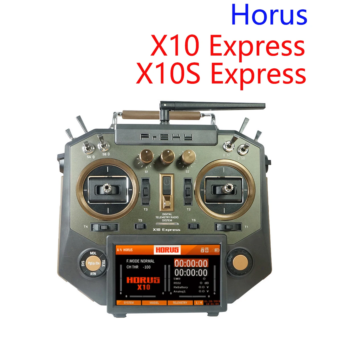

Передатчик FrSky Horus X10 X10S Express имеет 24 канала с более быстрой скоростью передачи данных и более низкой задержкой для радиоуправляемых гоночных...