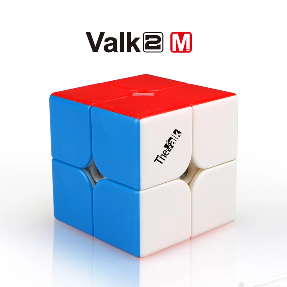 Qiyi Mofangge Valk2 M Магнитный 2x2x2 Valk 2 скоростной куб магический LM головоломка для WCA