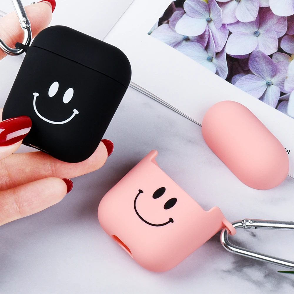 Модный милый чехол для пар с сердечками, чехол для Airpods, Жесткий ПК, беспроводной Bluetooth чехол для наушников, чехол для Air Pods, аксессуары для наушников