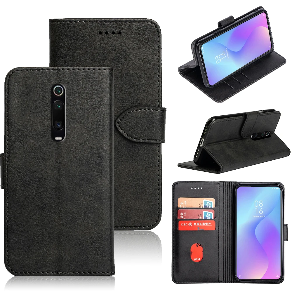 Чехол SRHE для Xiaomi Mi 9T Pro кожаный силиконовый чехол книжка с магнитом Redmi K20 Mi9T