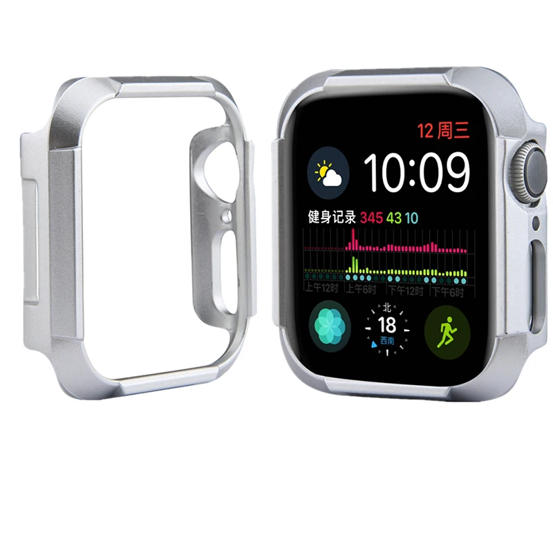 Жесткий противоударный чехол для apple watch 4 5 40 мм 44 мм Броня тонкий бампер для apple корпус для часов для Iwatch 5 4