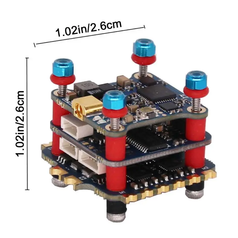 

Mini F4 Flight Controller Pro Blheli_S 35A 2-6S V2.1 ESC Image Transmission Fly Tower Stack for FPV RC Drone Parts