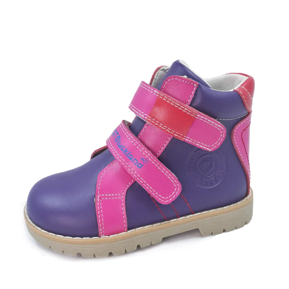 Kids Casual Shoes Children Martin Leather Boots Boys Girls Baby Toddler Autumn Spring Ankle Orthopedic Flatfoot Footwear boots tiflani 10924830 baby shoes footwear of boys and girls for kids