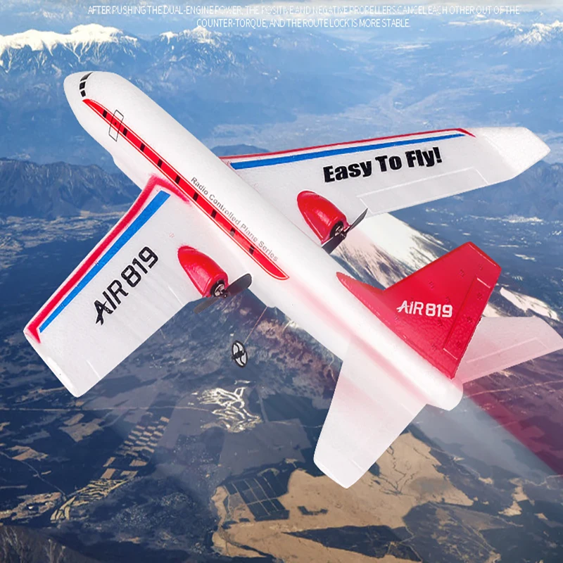 FX819 Glider RC Plane Wingspan Large Passenger Kid Toys Radio Control Drones Airplanes Assembled Flying Model Children | Игрушки и хобби