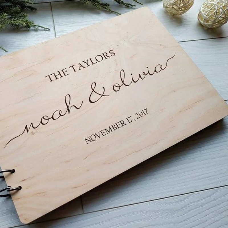 Альбом для гостевых свадебных книг индивидуальный гостевой фотоальбом