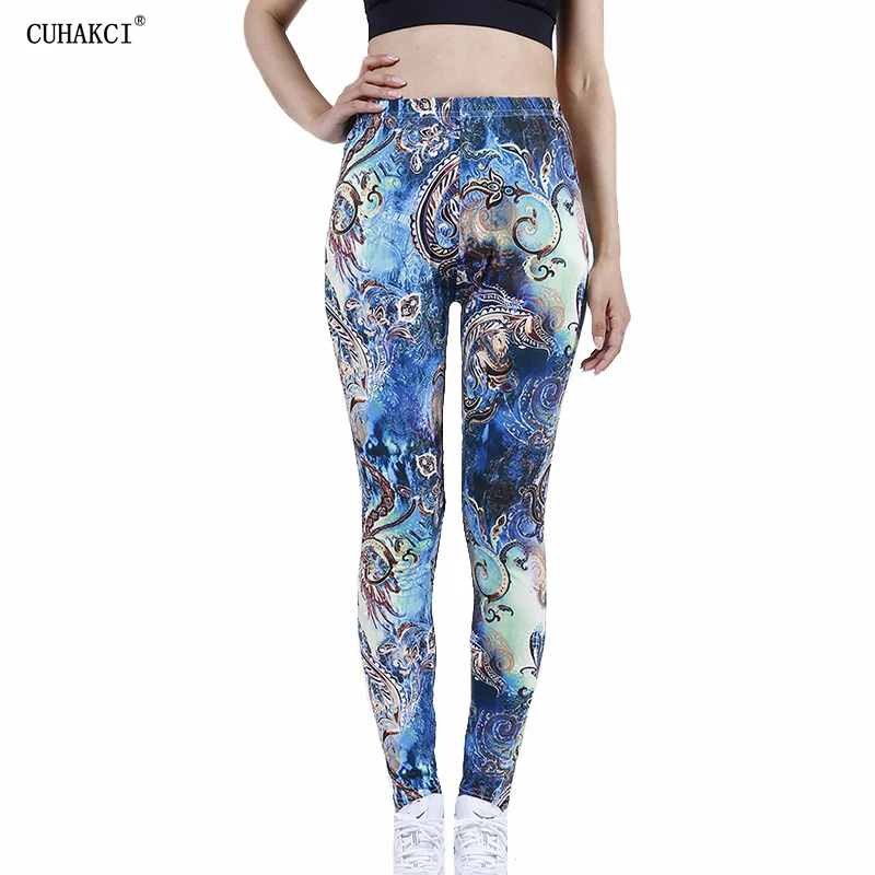 

CUHAKCI Sports Leggings Sexy Pant High Elastic Workout Fitness Leggin Women Gym Training Running Polyester Push Up Pants