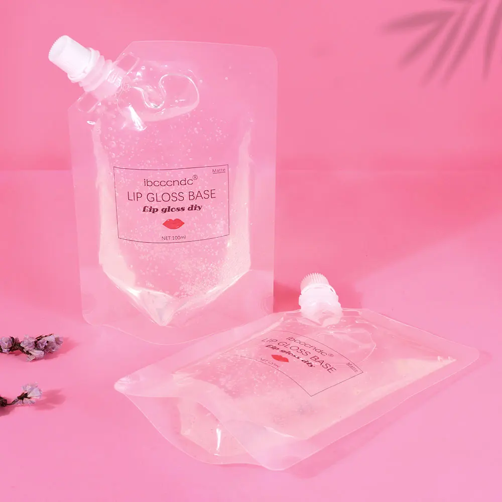100 мл прозрачный блеск для губ гель глянцевый материал без запаха Увлажняющий