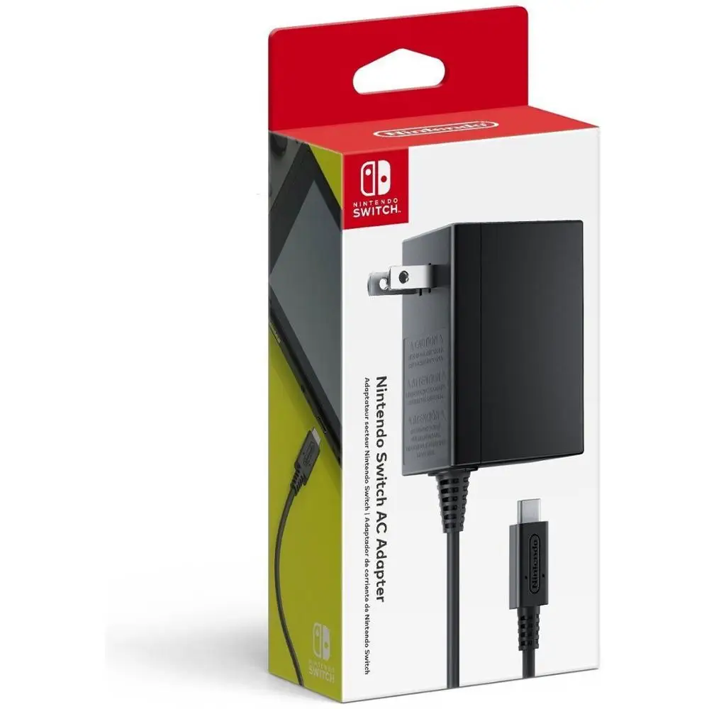 

Original AC Adapter Charger For Nintendo Switch NS Lite Game Console Fast Charging USB Type C US / EU plug Power Supply