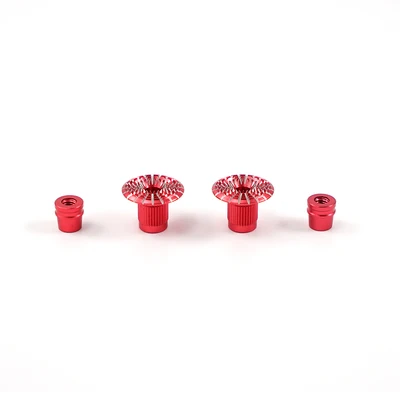 Umbrella-Red FrSky 3D M3 3 мм ЧПУ алюминиевый карданный шарнир наконечники передатчика противоскользящая Крышка для FrSky Taranis Q X7 X9D Plus пульт дистанционного управления - Цвет: Umbrella-Red