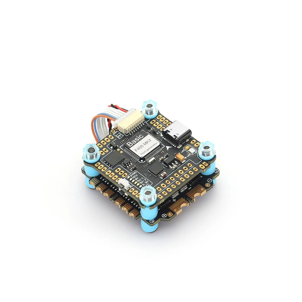 

Diatone MAMBA Basic F405 MK3 Flight Control with F50_BLS 3-6S ESC For RC Multicopter Drone RC Model