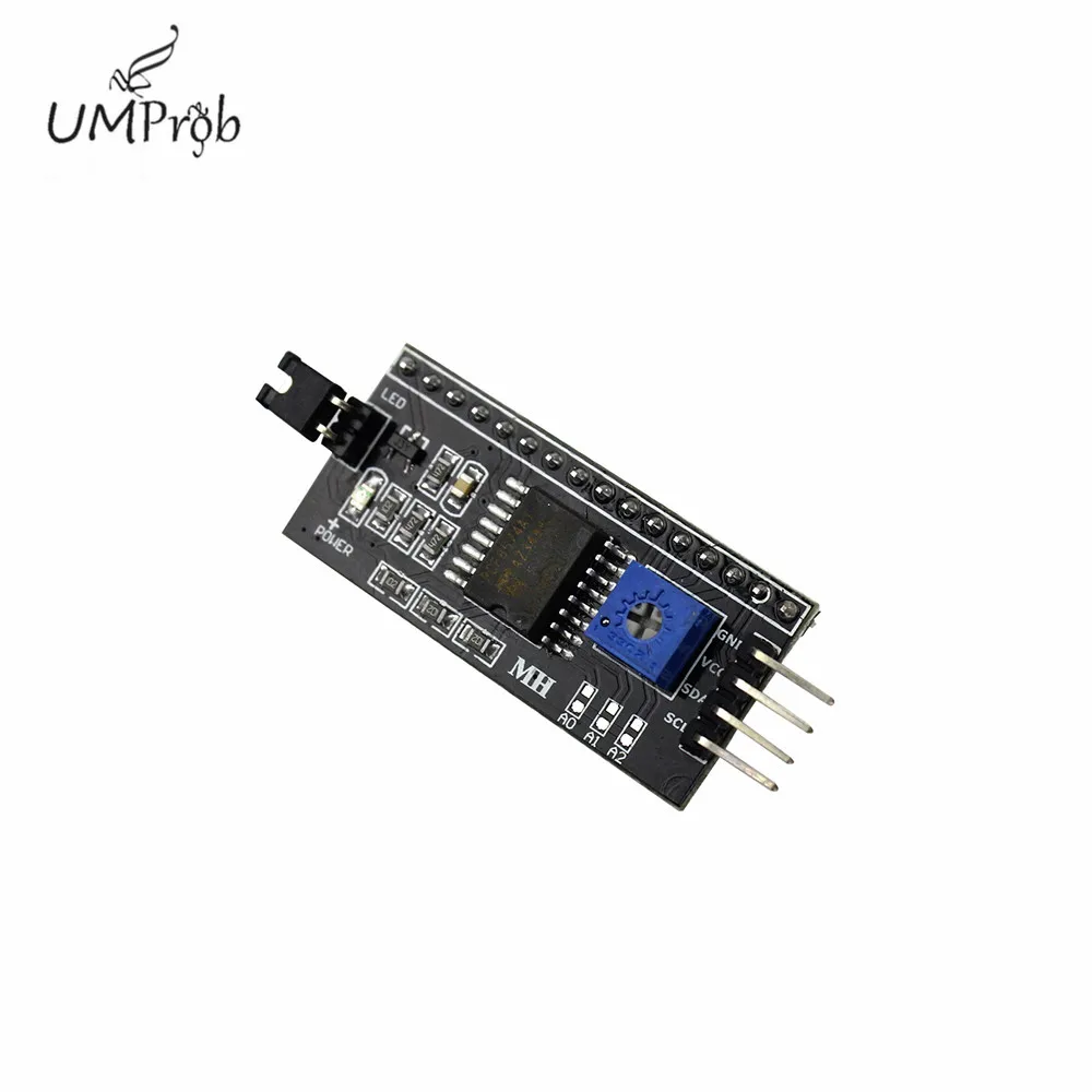 Плата адаптера IIC/I2C/интерфейс LCD 1602 1602A 2004 ЖК-адаптер для arduino | Электронные