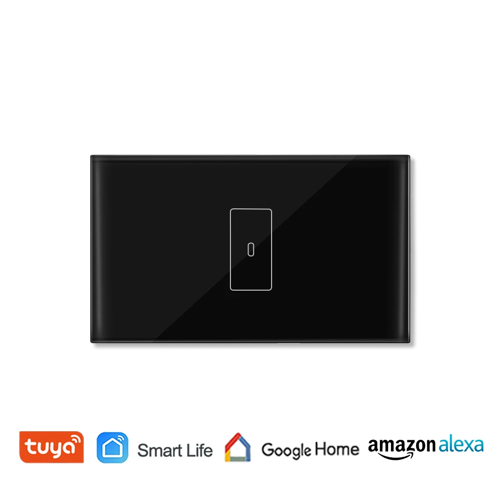 Tuya Smart Life WiFi бойлер водонагреватель переключатель черный 4400 Вт приложение