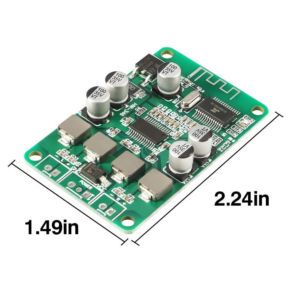 TPA3110 2X15W 15W + беспроводной Bluetooth аудио усилитель мощности плата двухканальный Amp