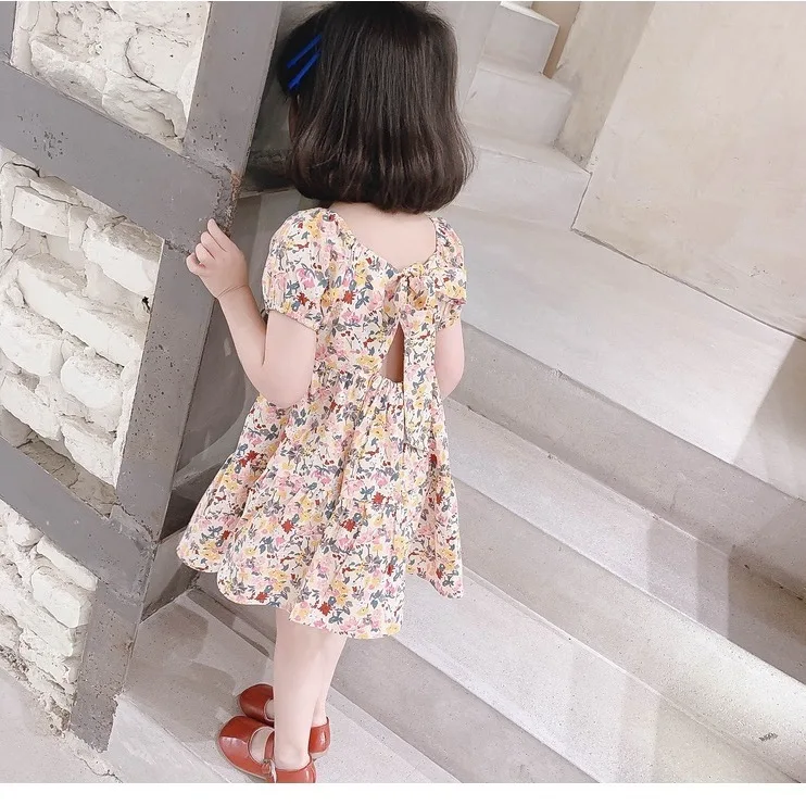 

Children's Cotton Summer Fashion Skirt Girls Floral Cotton Skirt Babys Princess Dress Kids Dress