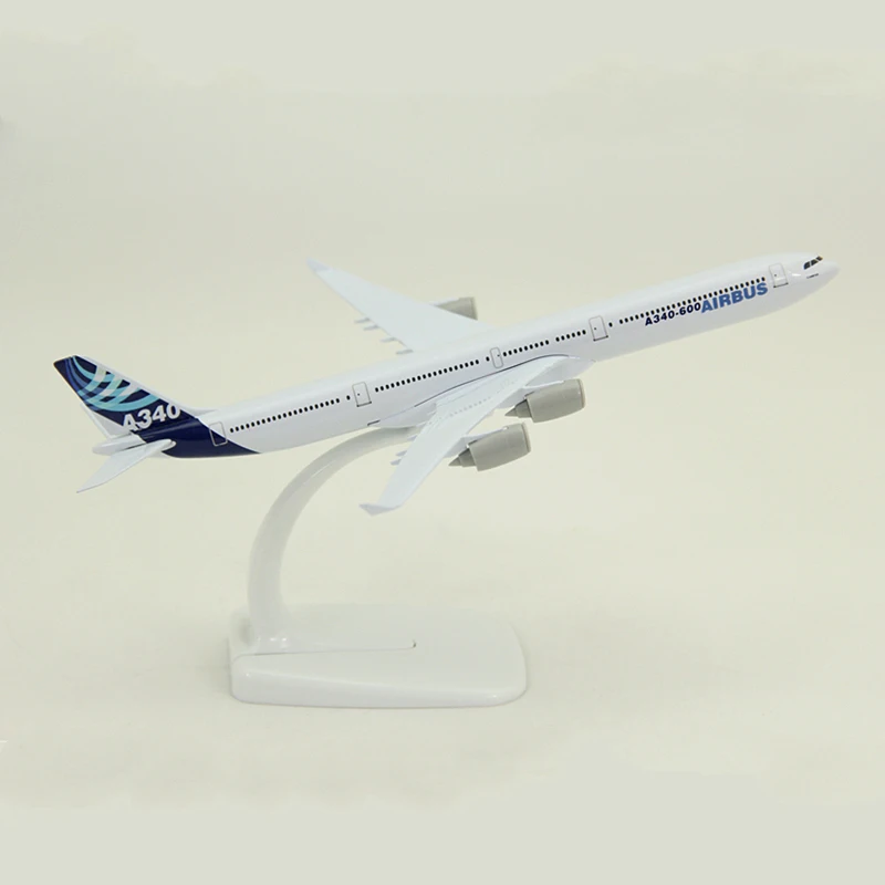 20CM Airbus A340 Prototype Airplane Plane Model Diecast Aircraft Toy Airliner Kids Gift Collectible Display | Игрушки и хобби
