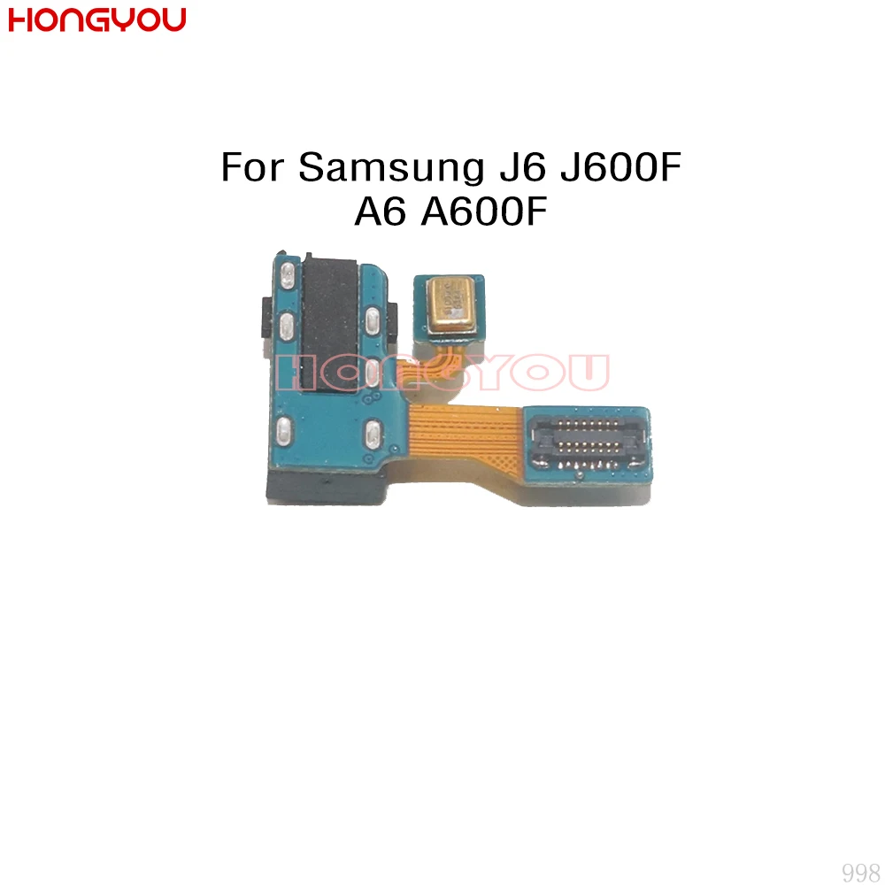 10 шт. Шлейф для наушников Samsung Galaxy J6 2018 J600F A6 A600F J8 J810F|Шлейфы мобильных телефонов| |