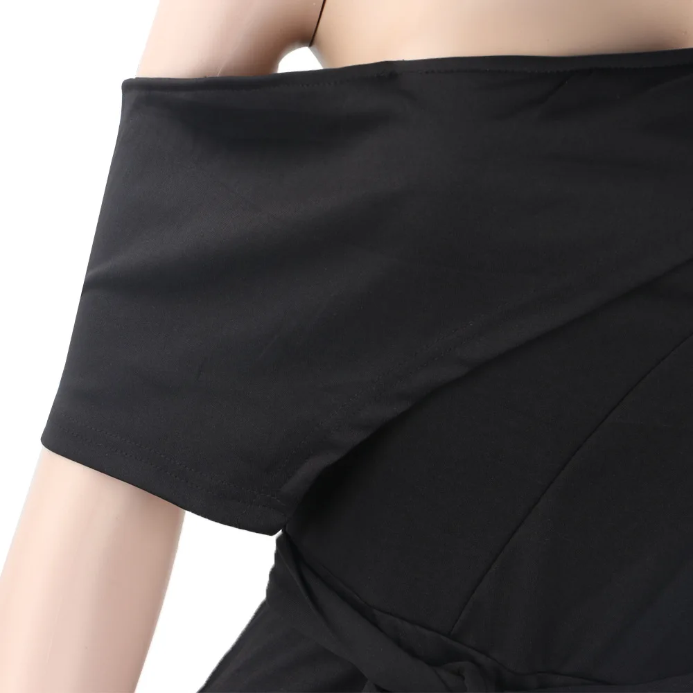 

One Off Shoulder Women Elegant Black Sexy Women Dresses