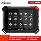 Автомобильный программатор ключей XTOOL X100 PAD2 OBD2, инструмент IMMO, считыватель кодов, автомобильный диагностический сканер с 23 + специальными функциями, онлайн-обновление