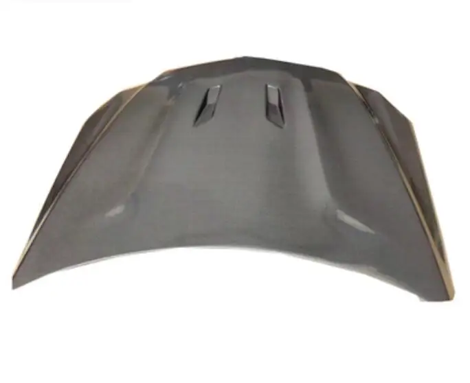 W207 Настоящее углеродное волокно передний бампер автомобиля капоты двигателя