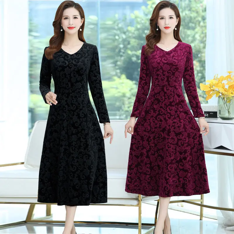 

2021 осенние винтажные Женские повседневные однотонные хлопковые Модные платья с высокой талией, женские платья с длинным рукавом, Дамское П...