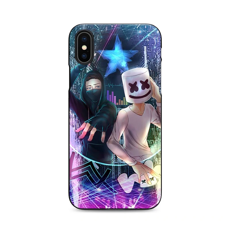 5327 Dj marshmallow чехол для iphone 7 plus чехол мягкий tpu черный чехол для телефона Чехлы для iphone X XR XS MAX 6 6s 7 8 plus 5 coque fundas - Цвет: 5327