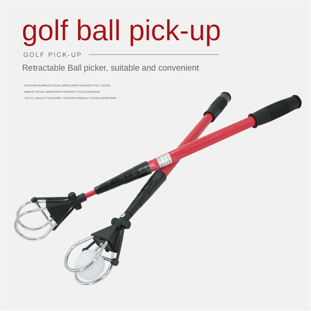 

1Pc Golf Ball Pick Up Tools Telescopic Hot Sale Retractable Scooping Picker Golf Ball Retriever Retracted Pick Up accessories