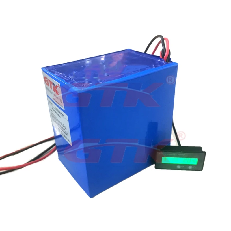 5pcs Rechargeable 14.8V 40Ah Lithium ion battery with fuse led indicator for LED garden light ebike scooter+5A Charger | Электроника