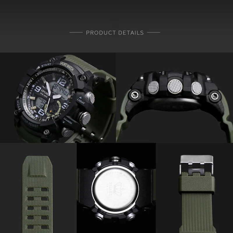 

Mens Top Brand Luxury Digital Watch Waterproof Relogio Sport Watches Men 2021 Clock Male LED Digital Quartz Wristwatches relogio