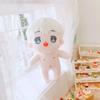 20cm tnt zhang zhenyuan doll naked toy star humanoid plush dolls clothes accessories