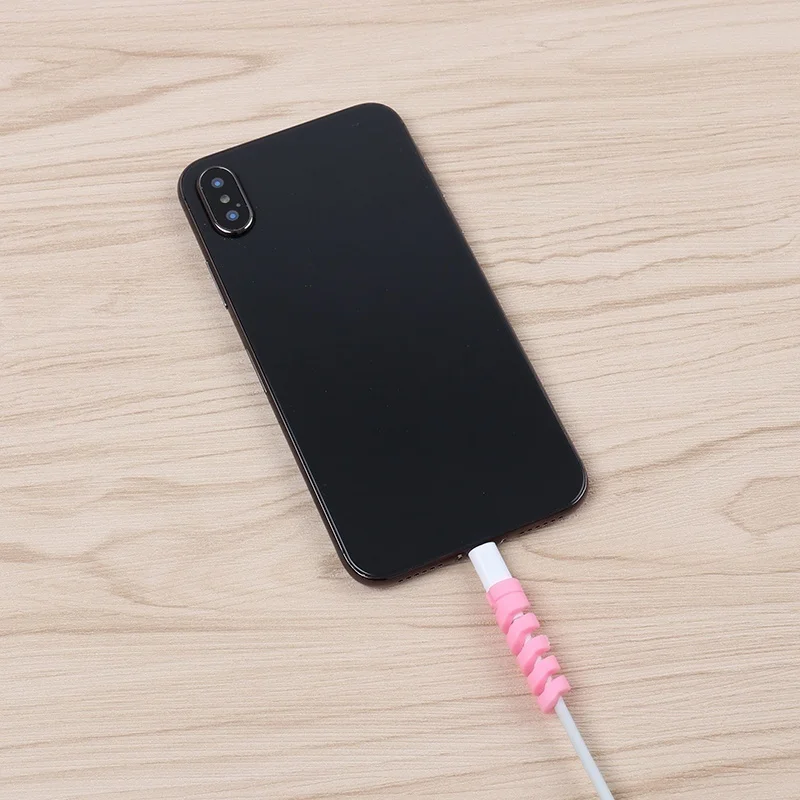 Защитная проволочная намотка для кабеля Ochraniacz Na Kabel для iPhone 11 huawei samsung Galaxy A70 A50 зарядное устройство