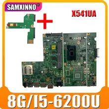 Akemy New!  For Asus X541UA X541UAK X541UVK X541UJ X541UV F541U R541U motherboard laptop motherboard 8GB RAM I5-6200U/I5-6198U