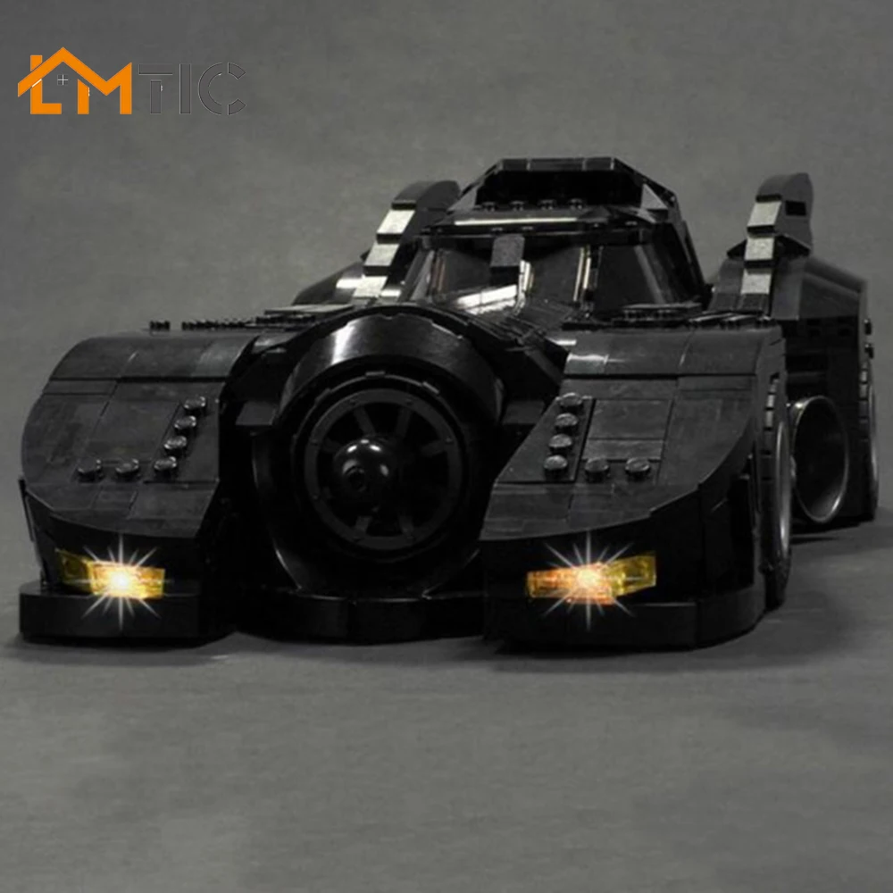 1741 шт Лига Справедливости Бэтмен UCS Бэтмобиль 1989 финал 30 Diecasts игрушка автомобиль