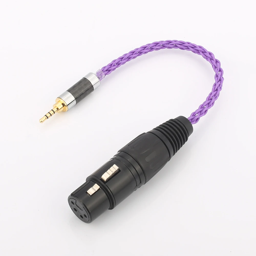 Audiocrast HIFI 2 5 мм TRRS сбалансированный штекер для 4-контактного XLR женский