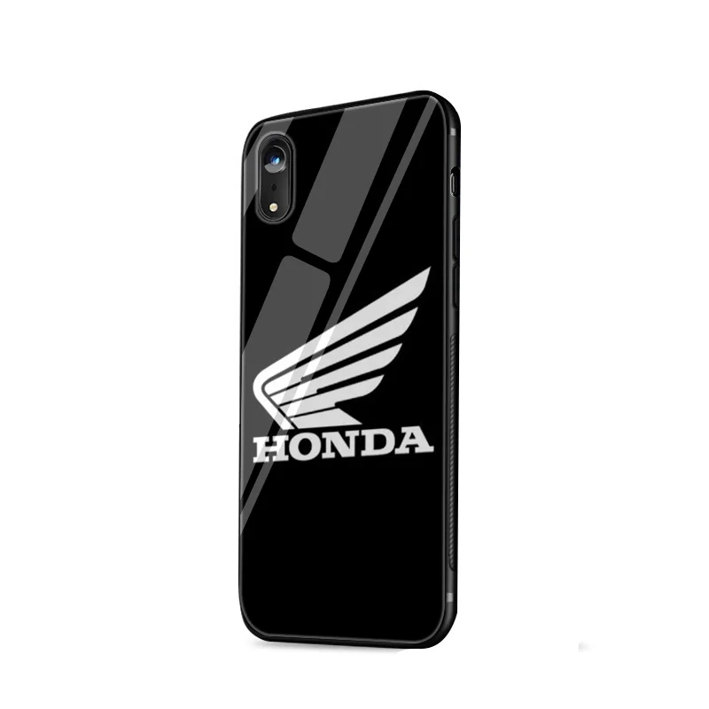 Desxz Honda H крыло закаленное стекло чехол для iPhone 5 5S SE 6 6s 7 8 Plus X XS MAX XR |